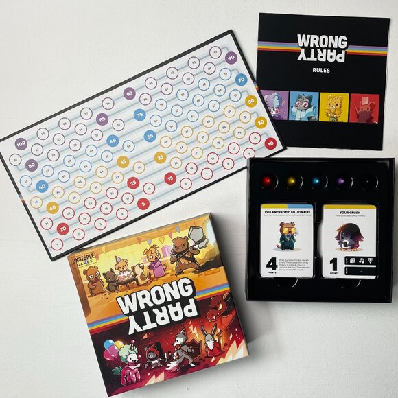 Wrong Party Game 2022 Unstable Games Unsealed Never Used party card game - Picture 3 of 4